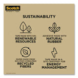 Scotch® Greener Masking Tape 2050, 3" Core, 0.94" x 60 yds, Beige (MMM205024A) 1 RL