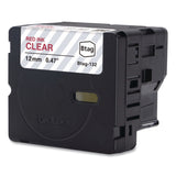 Brother P-Touch® Genuine P-Touch BTAG Label Tapes, 0.47" x 13.1 ft, Red on Clear (BRTBTAG132) Each