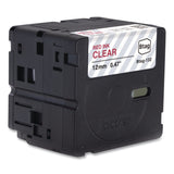 Brother P-Touch® Genuine P-Touch BTAG Label Tapes, 0.47" x 13.1 ft, Red on Clear (BRTBTAG132) Each