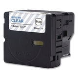 Brother P-Touch® Genuine P-Touch BTAG Label Tapes, 0.47" x 13.1 ft, Blue on Clear (BRTBTAG133) Each