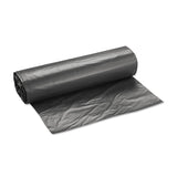 Inteplast Group High-Density Interleaved Commercial Can Liners, 45 gal, 16 microns, 40" x 48", Black, 25 Bags/Roll, 10 Rolls/Carton (IBSS404816K) Case of 250