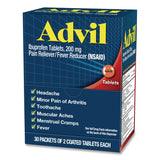 Advil® Ibuprofen Tablets Refill Packs, Two-Pack, 30/Box (LIL64008) Box of 30