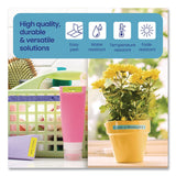 Brother P-Touch® Genuine P-Touch BTAG Label Tapes, 0.47" x 13.1 ft, White on Purple, Black on Light Blue, White on Pink (BRTBTAG3M02) Each