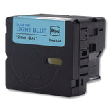 Brother P-Touch® Genuine P-Touch BTAG Label Tapes, 0.47" x 13.1 ft, Blue on Light Blue (BRTBTAGL33) Each