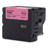 Brother P-Touch® Genuine P-Touch BTAG Label Tapes, 0.47" x 13.1 ft, Black on Pink (BRTBTAGP31) Each
