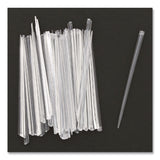 AmerCareRoyal Prism Picks, 4", Clear, 500/Box, 5 Boxes/Carton (RPPRP1494C) Case of 2500