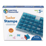 Learning Resources® Teacher Stamps, Assorted Messages, 1.5" x 1.5", 30 Stamps (LRNLER0678) Each
