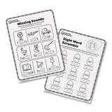 Learning Resources® Skill Builders! Kindergarten Reading Activity Set, Grades K to 1, 121 Pieces (LRNLER1246) Each