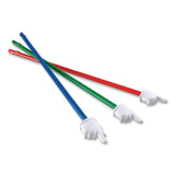 Learning Resources® Hand Pointers, Assorted Colors, 3 Pointers (LRNLER1960) Each