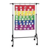 Learning Resources® Adjustable Chart Stand, 35" to 74" w x 50" to 80" h, Black (LRNLER2196) Each