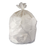 Heritage Linear Low-Density Can Liners, 45 gal, 3 mil, 40" x 48", Clear, 75/Carton (HERB8048ZC) Case of 75