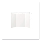 Formit Trifold Display Boards, 14 x 22, White (CH7FI68205FSC) Each