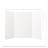 Formit Trifold Display Boards, 36 x 48 x 0.2, White (CH7FI68208FSC) Each