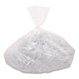 SOLO® Style Setter Medium Weight Polypropylene Cutlery, Fork, Plastic, White, 1,000/Carton (SCCF6OW) Case of 1000