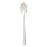 SOLO® Specialty Cutlery, Soda Spoon, Plastic, White, 1,000/Carton (SCCMSWD0007) Case of 1000