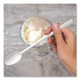 SOLO® Specialty Cutlery, Soda Spoon, Plastic, White, 1,000/Carton (SCCMSWD0007) Case of 1000