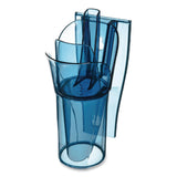 San Jamar Saf-T-Scoop and Guardian System for Ice Machines, 6-10 oz, Transparent Blue (SJMSI5000) Each