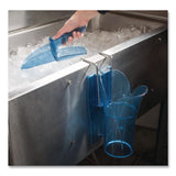 San Jamar Saf-T-Scoop and Guardian System for Ice Machines, 6-10 oz, Transparent Blue (SJMSI5000) Each