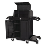 Rubbermaid® Commercial Locking Security Hood for Housekeeping Carts, Plastic, Black (RCP2202528) Each