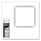 Rust-Oleum® UTILI-T Spray Paint, White, 10 oz Aerosol Can, 6/Carton (RST387395) Case of 6