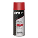 Rust-Oleum® UTILI-T Spray Paint, Red, 10 oz Aerosol Can, 6/Carton (RST387391) Case of 6