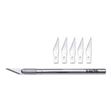 X-ACTO® No. 1 Precision Knife, 1 Knife with 5 Blades/Pack (EPIX3311) Pack of 6