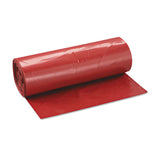 Inteplast Group Low-Density Commercial Can Liners, 45 gal, 1.3 mil, 40" x 46", Red, 100/Carton (IBSSL4046R) 5 Rolls