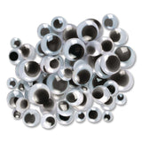 Creativity Street® Wiggle Eyes, 0.27", 0.39", 0.47", 0.59", Black, 100/Pack (CKCPAC344602R) Pack of 100