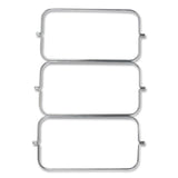 Rubbermaid® Commercial Triple Waste Wire Bag Holder for Rubbermaid Commercial Janitorial and Housekeeping Carts, 3 x 12.5 x 0.13, Steel (SGSFG9T89L10000) Each