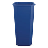 Boardwalk® Recycling Container, 10 gal, Polypropylene, Blue (BWK41QTRECYCLEB) Each