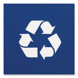 Boardwalk® Recycling Container, 10 gal, Polypropylene, Blue (BWK41QTRECYCLEB) Each