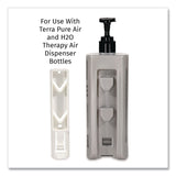 Diversified Hospitality Solutions Single EcoLux Air Dispenser Bracket, For Ecolux Air Pump Dispenser Bottles, 1.19 x 0.44 x 5.69, White, 24/Carton (DHS458883) Case of 24