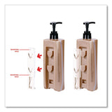 Diversified Hospitality Solutions Terra Pure Body Wash Air Pump, Green Tea Lemongrass, 16.23 oz Bottle, 12/Carton (DHS458968) Case of 12