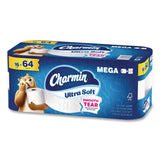 Charmin® Ultra Soft Bathroom Tissue, Septic Safe, 2-Ply, White, 208 Sheets/Roll, 16 Rolls/Carton (PGC19266) Case of 16