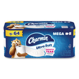 Charmin® Ultra Soft Bathroom Tissue, Septic Safe, 2-Ply, White, 208 Sheets/Roll, 16 Rolls/Carton (PGC19266) Case of 16