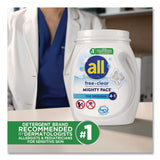 all® MIGHTY PACS Free Clear HE Laundry Detergent, 60 Pods/Tub, 4 Tubs/Carton (DIA46880) Case of 4