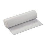 Inteplast Group High-Density Commercial Can Liners Value Pack, 60 gal, 14 microns, 43" x 46", Clear, 25 Bags/Roll, 8 Rolls/Carton (IBSVALH4348N16) 8 Rolls