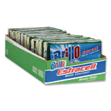 Brillo® Estracell Heavy Duty Scrub Sponge, 4.9 x 2.9, 0.8" Thick, Yellow/Green, 12/Carton (AMY21001) Case of 12