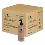 Diversified Hospitality Solutions Terra Pure Body Wash Air Pump, Green Tea Lemongrass, 16.23 oz Bottle, 12/Carton (DHS458968) Case of 12