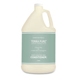 Diversified Hospitality Solutions Terra Pure Conditioner Gallon, Green Tea Lemongrass Scent, 1 gal Bottle, 4/Carton (DHS002256) Case of 4