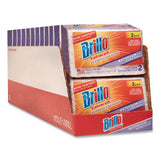 Brillo® Estracell Bathroom Sponge, 4.5 x 2.75, 1.12" Thick, Purple/White, 2 Sponges/Pack, 12 Packs/Carton (AMY21024) Case of 12