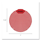 Boardwalk® Urinal Screen, Cherry Scent, Red, 1.8 oz, Dozen (BWK1008) 1 Dozen