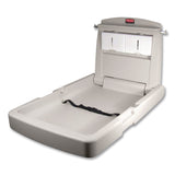Rubbermaid® Commercial Baby Changing Station Vertical, 34.1 x 23, Light Platinum (RCPFG781988LPLA) Each