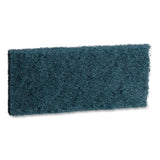 Boardwalk® Medium-Duty Scrub Pad, 4.62 x 10, Blue, 10/Carton (BWK402B) Case of 10