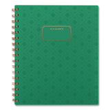 AT-A-GLANCE® Badge Geo Weekly/Monthly Planner, 8.75 x 7, Green Cover, 13-Month: Jan 2026 to Jan 2027 (AAG1753G805) Each