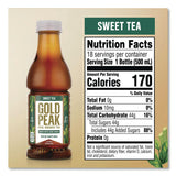 Gold Peak Sweet Black Tea Bottles, 16.9 oz Bottle, 18/Carton (GRR22002678) Case of 18