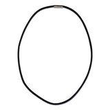 BAND IT® Trash Can Loops, for 5 gal to 20 gal Can, 0.25" x 16", Black, 36/Carton (AMY40515) Case of 36