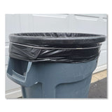 BAND IT® Trash Can Loops, for 32 gal to 55 gal Cans, 0.25" x 25", Gray, 36/Carton (AMY44455) Case of 36