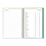 Blue Sky® Day Designer Peyton Create-Your-Own Cover Weekly/Monthly Planner, Floral Artwork, 8 x 5, White, 12-Month (Jan-Dec): 2026 (BLS103619) Each