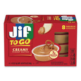 Jif® Creamy Peanut Butter Cups, 1.1 oz Cup, 8/Box (SMU65642) Box of 8